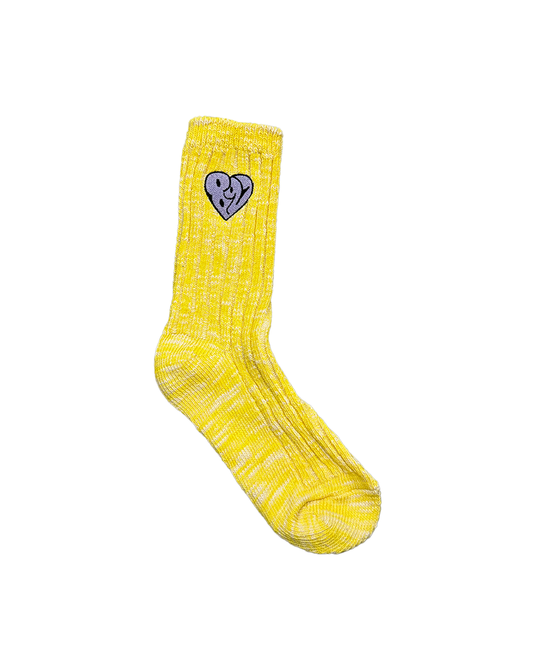 Yellow cozy socks