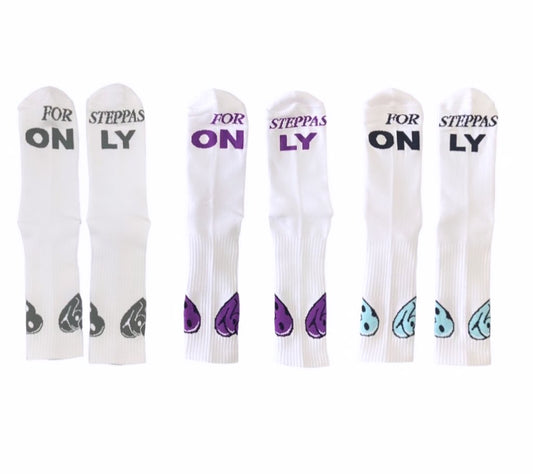 “For STEPPAS only” (Purple/Blue/Green)